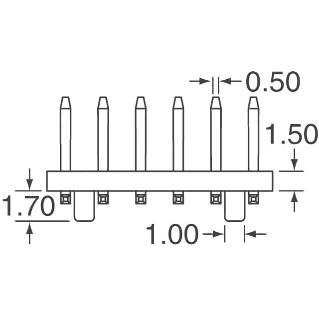 PRPN162MAMS Sullins Connector Solutions  Embases à broches mâles